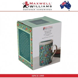 Заварочная кружка Birds and Pomegranate в подарочной упаковке, (с крышкой и ситом), 350 мл, серия William Morris, Maxwell & Williams