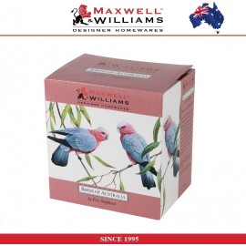 Кружка птицы Черный Какаду в подарочной упаковке, 350 мл, серия Birds of Australia, Maxwell & Williams
