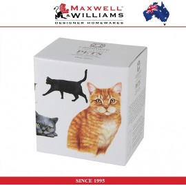 Кружка British Shorthair Cat в подарочной упаковке, 300 мл, серия Cashmere Pets, Maxwell & Williams