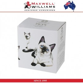 Кружка Siamese Cat в подарочной упаковке, 300 мл, серия Cashmere Pets, Maxwell & Williams