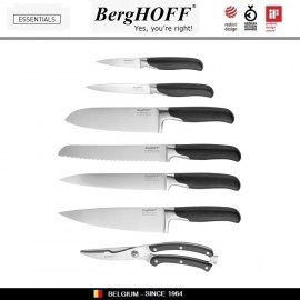 Набор кухонных ножей Essentials на подставке, 7 предметов, BergHOFF