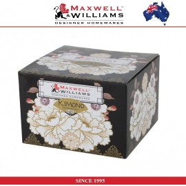 Пара чайная Kimono (большая) в подарочной упаковке, 480 мл, черный, Maxwell & Williams