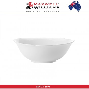 Глубокая миска White Rose с волнистым краем, D 12.5 см, фарфор, Maxwell & Williams