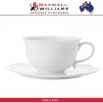 Пара чайная (кофейная) White Rose, 230 мл, фарфор, Maxwell & Williams