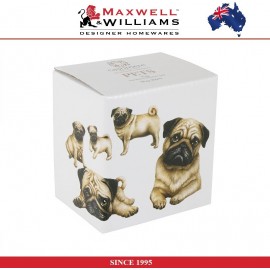 Кружка Pug Dog в подарочной упаковке, 300 мл, серия Cashmere Pets, Maxwell & Williams