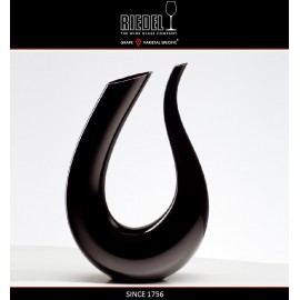 Декантер AMADEO BLACK ручной выдувки, 1.5 л, H 35 см, черный хрусталь, Riedel