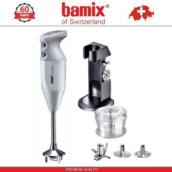 BAMIX M180 Deluxe Light Grey блендер, светло-серый