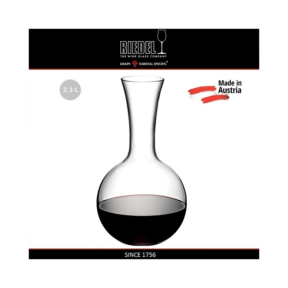 Декантер SYRAH MAGNUM машинной выдувки, 2.03 л, H 29 см, Riedel