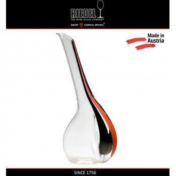 Декантер TOUCH RED ручной выдувки , 1.43 л, H 36.5 см, Riedel