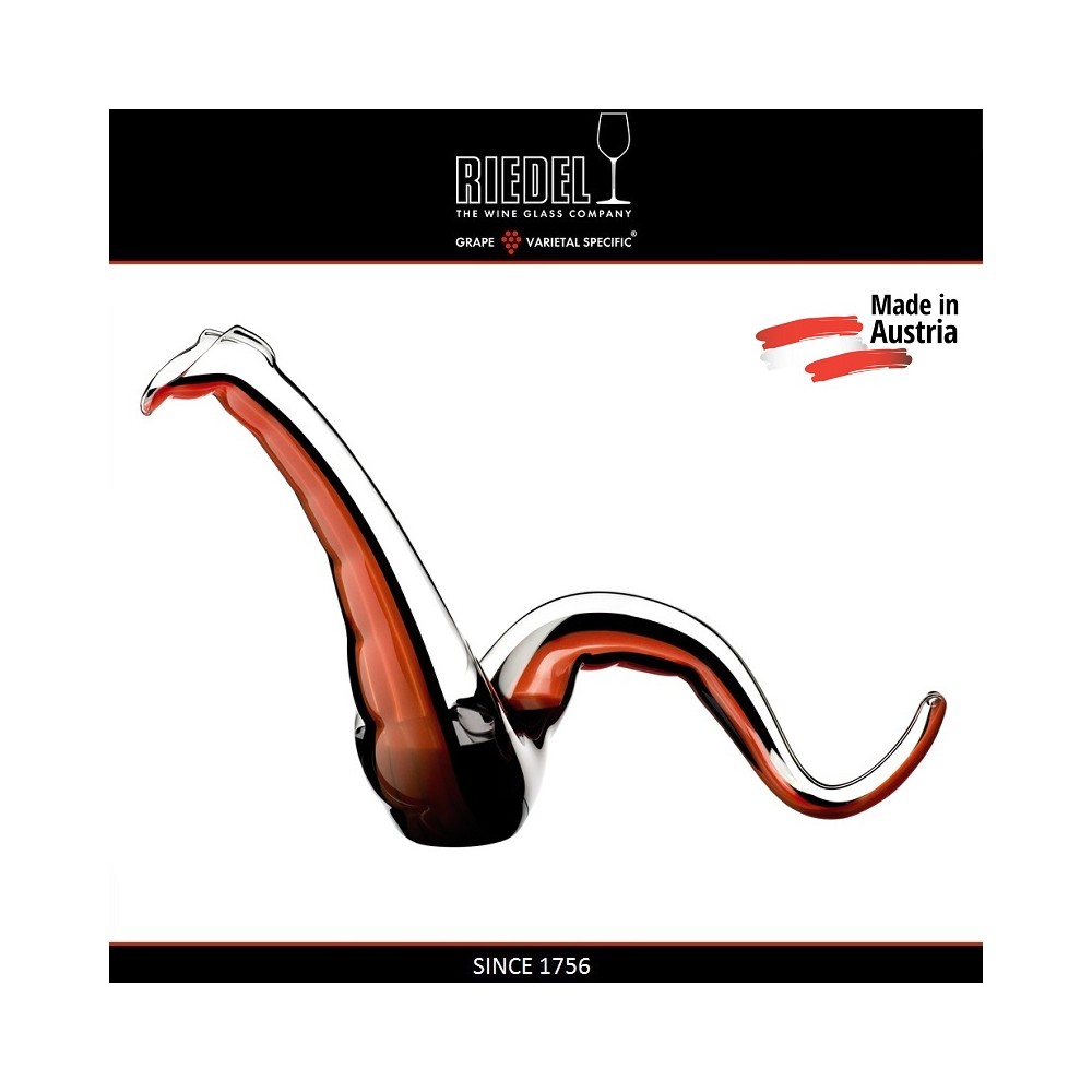 Декантер RED BLACK DRAGON коллекционный ручной выдувки, 1.85 л, Riedel