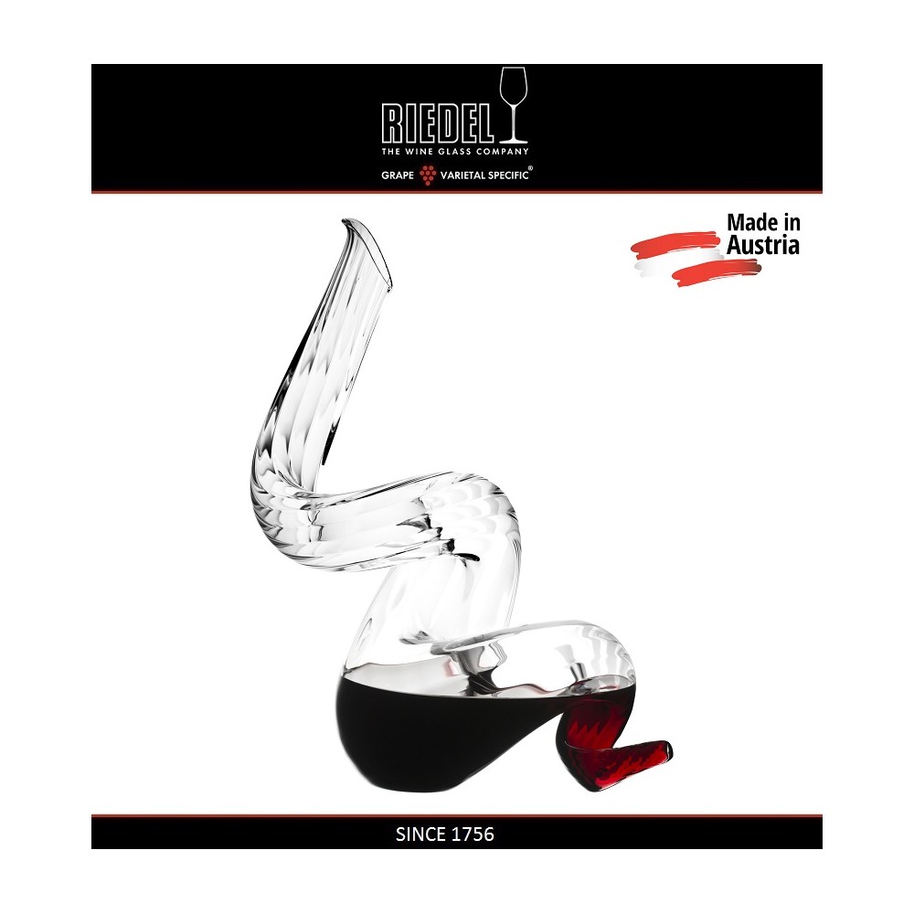 Декантер TITANO BOA ручной выдувки, 1.95 л, H 44 см, Riedel