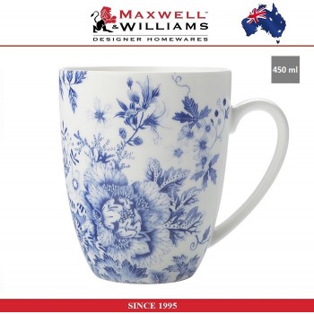 Кружка Blue Flowers, 450 мл, фарфор, Maxwell & Williams