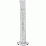 Цилиндр мерный ГОСТ-1770-74, 100 мл, D 3 см, H 27 см, стекло