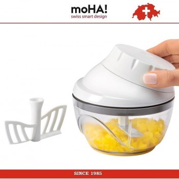 Мини-чоппер MINI-CUT для лука, сыра, пряных трав, MOHA