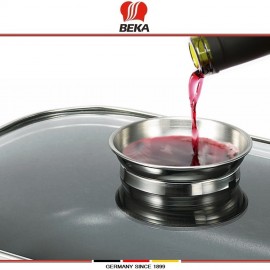 Антипригарная форма OVENWARE AROMA с крышкой для добавления вина, соусов, специй, 39 х 25 см, Beka