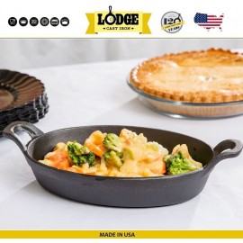 Сковорода для запекания и подачи порционная, L 31.5 см, чугун, Lodge