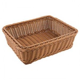 Корзина для хлеба, L 32 см, W 26,5 см, H 10 см, полиротанг, APS