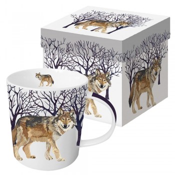 Кружка в подарочной коробке winter wolf, Paperproducts Design