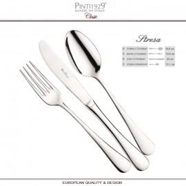 Набор столовых приборов Stresa в экономичной упаковке, 24 предмета на 6 персон, Pintinox