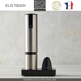Автоматический штопор ELIS TOUCH, с беспроводной зарядкой-подставкой и обрезателем фольги, PEUGEOT, Франция