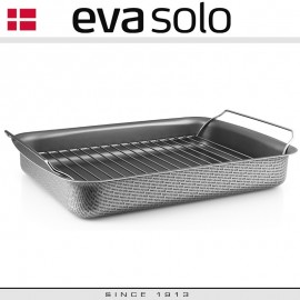 Антипригарная форма-жаровня 3 в 1 TRIO BAKING с решеткой, 31 x 23 см, Eva Solo