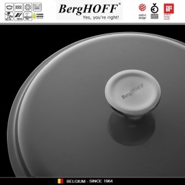 GEM Чугунная кастрюля для плиты и духовки, 6.8 л, D 28 см, BergHOFF