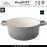 GEM Чугунная кастрюля для плиты и духовки, 6.8 л, D 28 см, BergHOFF