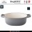 GEM Чугунная жаровня для плиты и духовки, 4.1 л, 27х22 см, BergHOFF