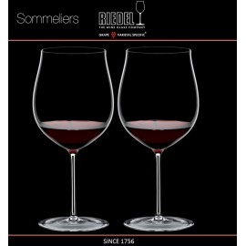 Бокалы красных вин Burgundy Grand Cru, 2 шт, объем 1050 мл, ручная выдувка, SOMMELIERS, RIEDEL