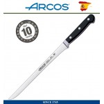 Нож для окорока «Класика»; сталь нерж., полиоксиметилен; L=420/300, B=17мм; черный, металлич.