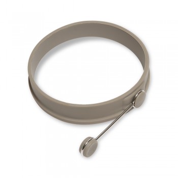 Форма для яиц, блинчиков "Круг", D 11 см, силикон жаропрочный пищевой, серия GEMINI, DOSH