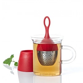 Ситечко FLOATEA Mini для заваривания чая, красный, AdHoc