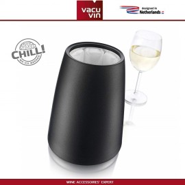 Ведерко Elegant для охлаждения вина без льда, черный, Vacu Vin