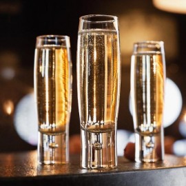 Бокал для шампанского (флюте) ''Bubble'', 170 мл, D 4 см, H 16,3 см, стекло, Durobor