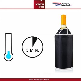 Охладительная рубашка Tulip коричневый для вина, Vacu Vin