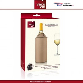 Охладительная рубашка Tulip коричневый для вина, Vacu Vin