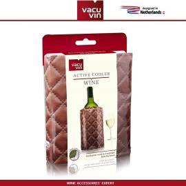Охладительная рубашка Leather для вина, Vacu Vin