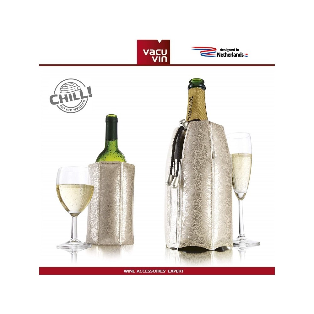 Platina Комплект охладительных рубашек для вина и шампанского, 2 предмета, Vacu Vin