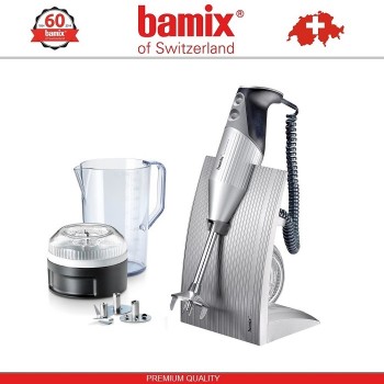BAMIX M200 SwissLine Silver блендер, серебристый