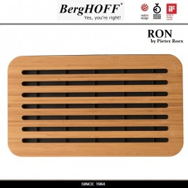 Доска RON для нарезки и сервировки, 38 х 22 см, бамбук, BergHOFF