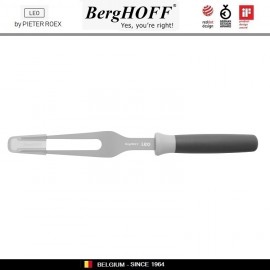 LEO Комплект для нарезки и подачи мяса: доска, вилка, нож, BergHOFF