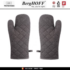 GEM Комплект кухонных рукавиц, 2 шт 17 х 31 см, хлопок, BergHOFF