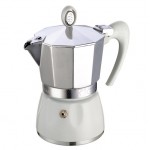 Кофеварка гейзерная DIVA на 3 чашки, белый, индукционное дно, G.A.T.