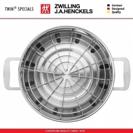 Жаровня-коптильня TWIN Specials II 2 в 1, D 28 см, индукционное дно, сталь нержавеющая 18/10, Zwilling