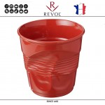 Ведро "Мятая керамика" Froisses для шампанского, 3 л, D 20 см, H 19,5 см, красный, REVOL