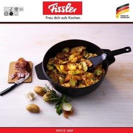 Жаровня Arcana, 2 L, 19 см, чугун литой эмалированный красный, Fissler, Германия