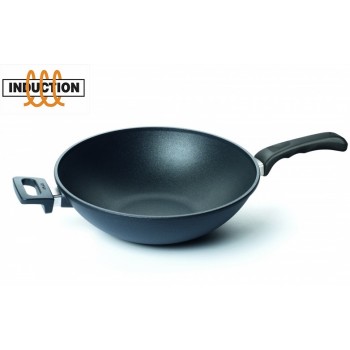 Вок индукционный Titanium Nowo Induction, D 26 см, литой алюминий, антипригарное титаново-керамическое покрытие, WOLL