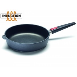 Сковорода глубокая со съемной ручкой Titanium Nowo Induction, D 28 см, литой алюминий, антипригарное титаново-керамическое покрытие, WOLL
