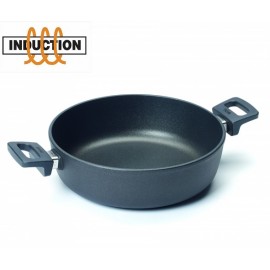 Сотейник Titanium Nowo Induction, 4,5 л, D 28 см, литой алюминий, антипригарное титаново-керамическое покрытие, WOLL
