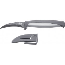 Нож для чистки, L 7 см, углеродистая сталь, Woll